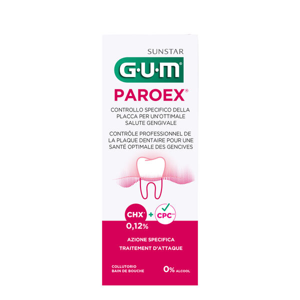 

Ополаскиватель для полости рта 0,12%, 300 мл Gum Paroex