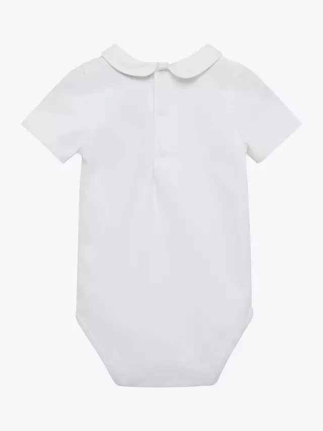 Детский боди Thomas Brown Baby Milo с коротким рукавом из трикотажа Trotters — фото 2