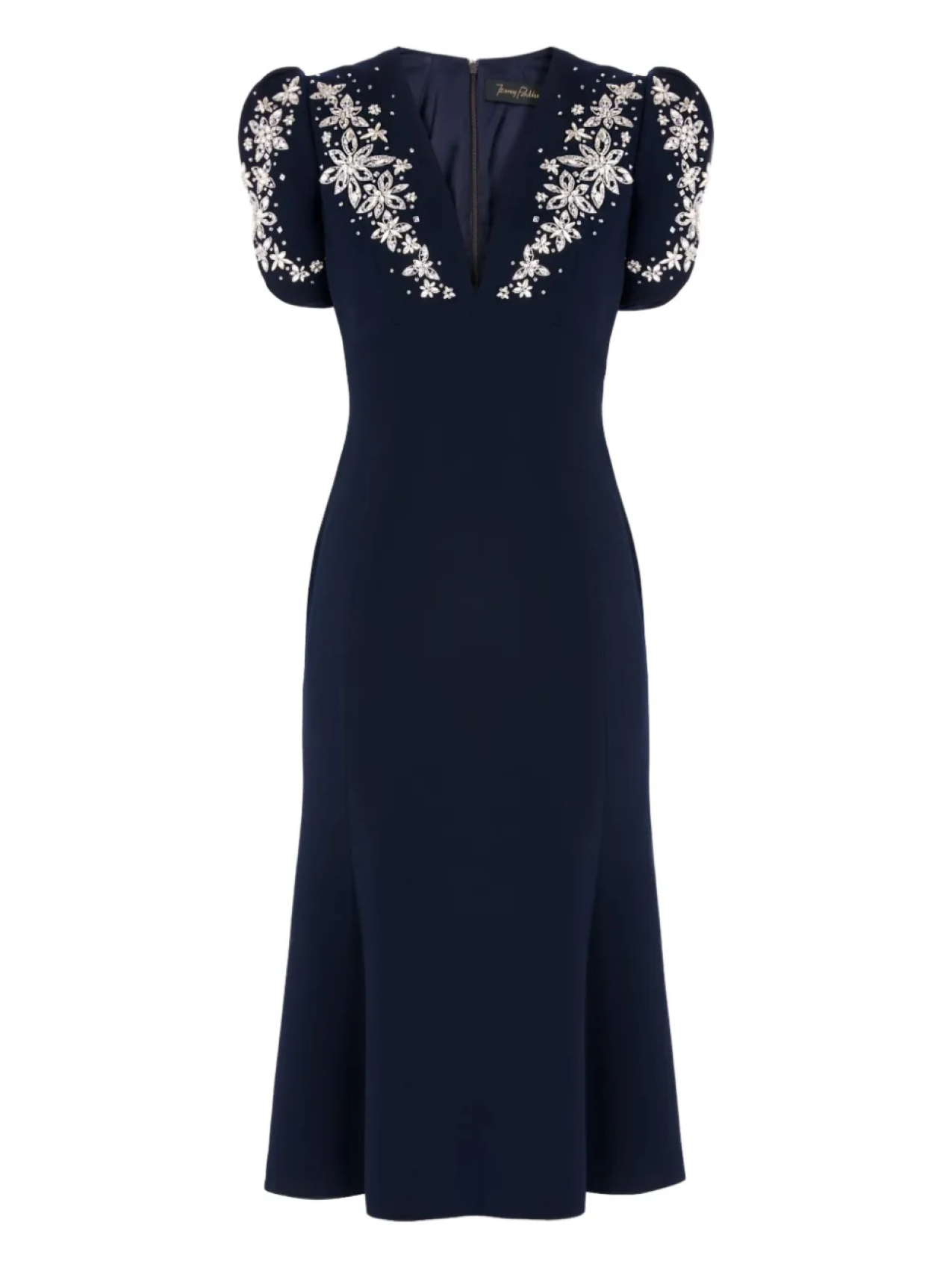 

Jenny Packham платье Rose Bud, синий
