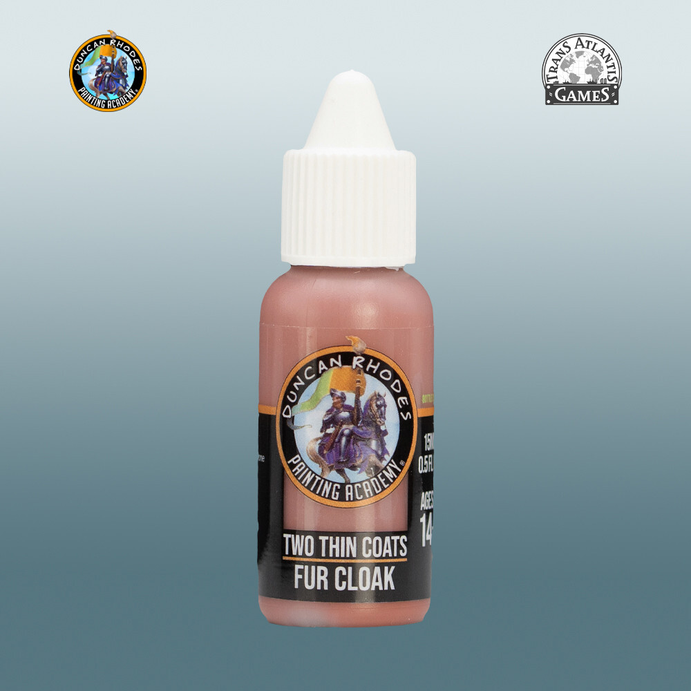 

Аксессуары Duncan Rhodes Painting Academy Two Thin Coats: Fur Cloak (15ml)