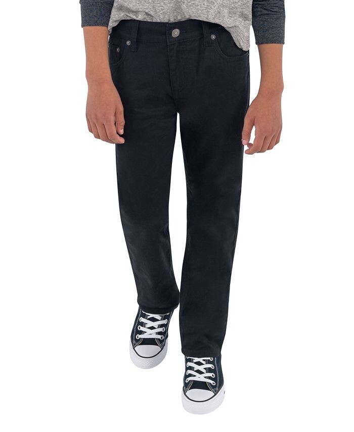 

Замшевые брюки узкого кроя Big Boys 511 с 5 карманами Levi's, черный