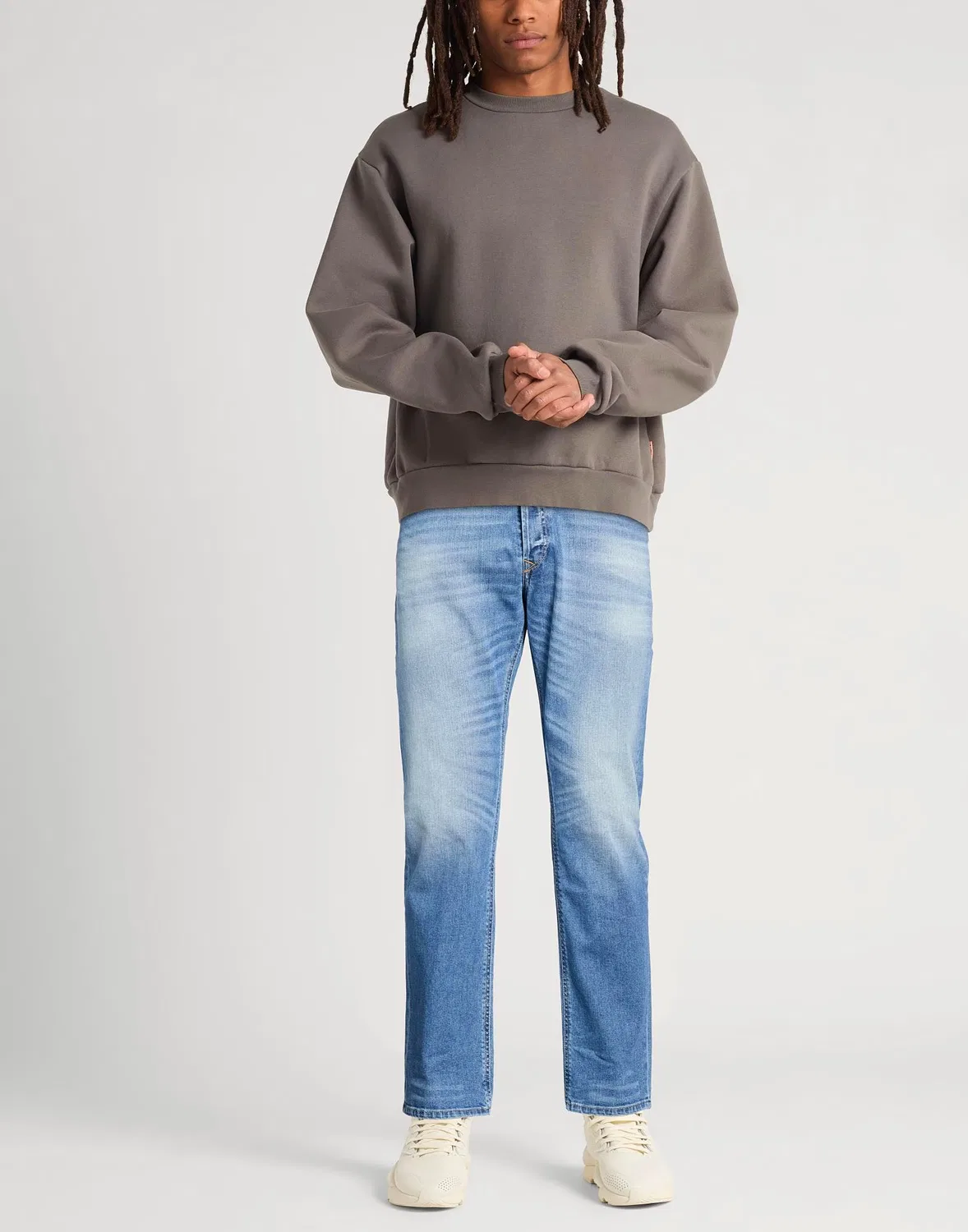 Джинсы straight-leg Waykee DIESEL синие — фото 2