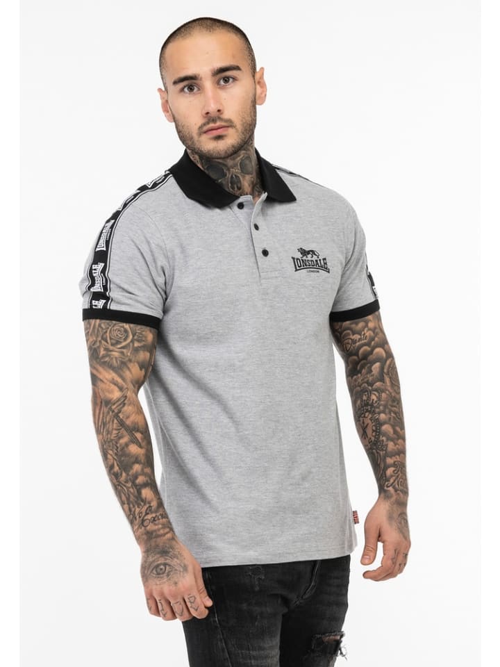 

Поло Lonsdale Polo, серый