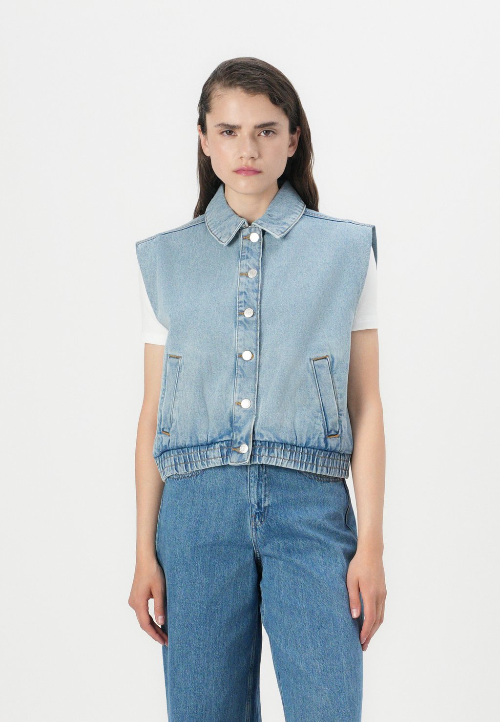 

Жилет NMELSIE VEST Noisy May, цвет Light Blue Denim
