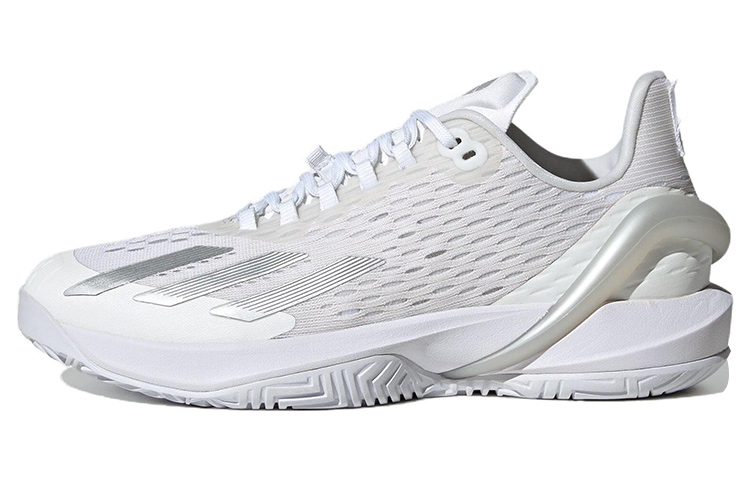 

Adidas Adizero Cybersonic женские в цвете облачно-белый серебристый металлик серый