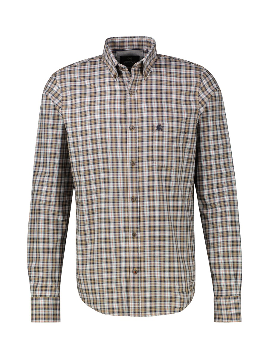 

Рубашка на пуговицах классического кроя LERROS, Brown