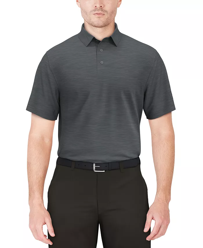 

Мужская короткорукавная поло для гольфа Airflux Jaspe PGA TOUR, серый