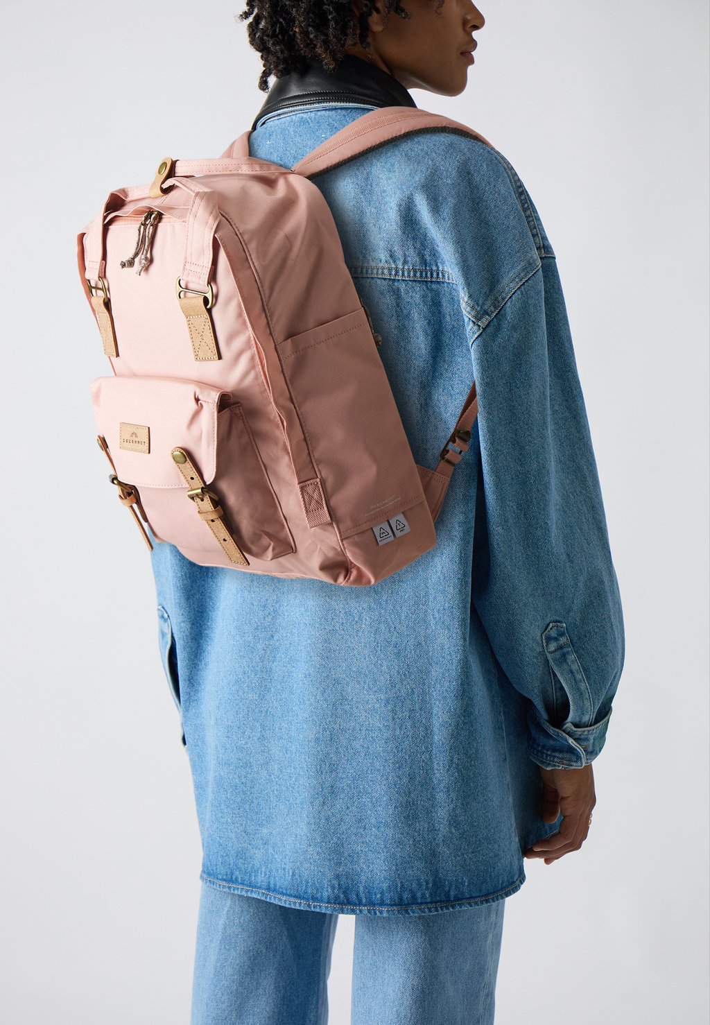 

Рюкзак MACAROON LARGE REBORN SERIES BACKPACK UNISEX Doughnut, розовый