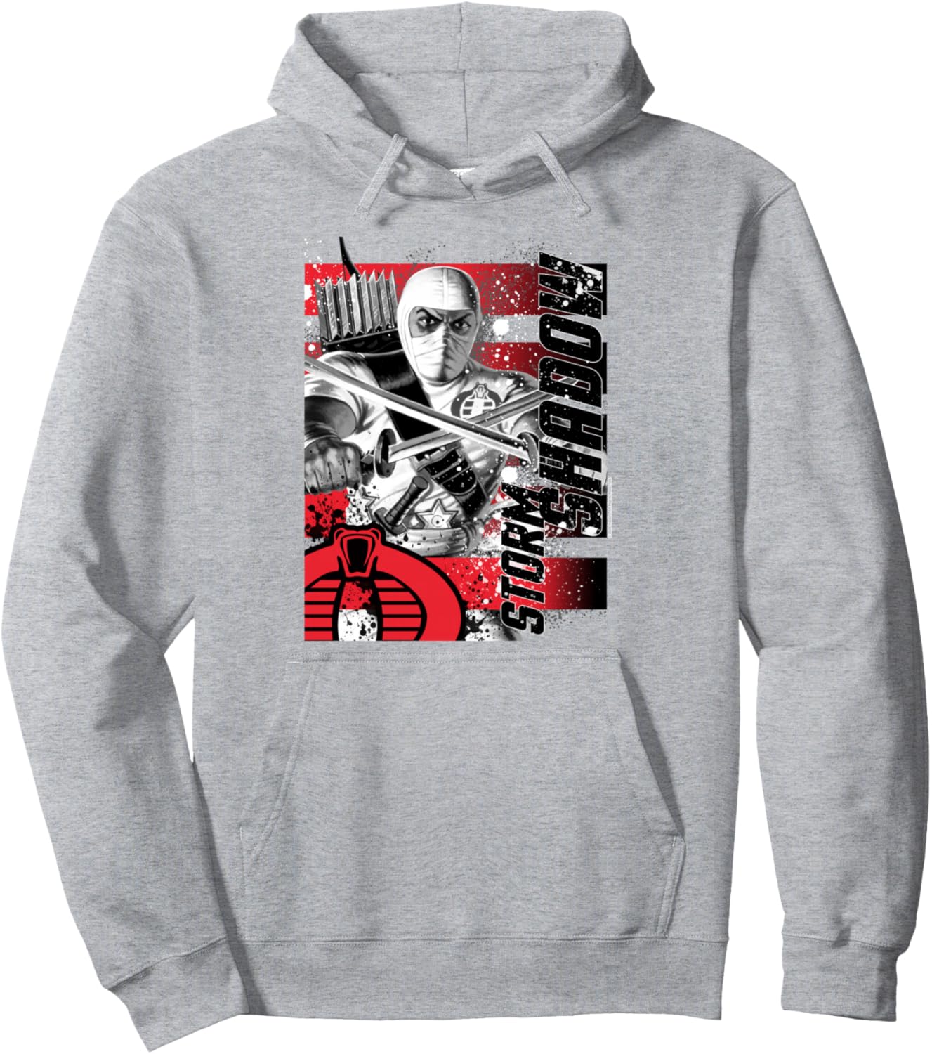 

Худи GI Joe Storm Shadow Paint Splatter Logo, серое G. I. Joe, Серый, Худи GI Joe Storm Shadow Paint Splatter Logo, серое G. I. Joe