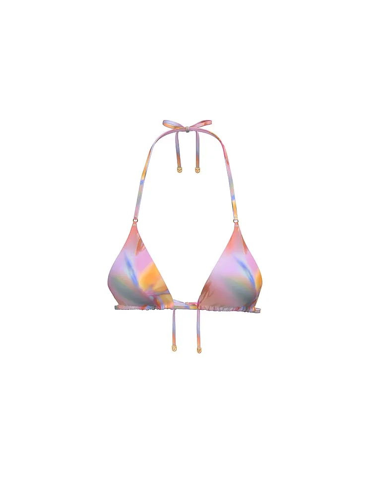 Верх бикини Victoria'S Secret Swim, Smooth Tropical Lily, розовый — фото 3