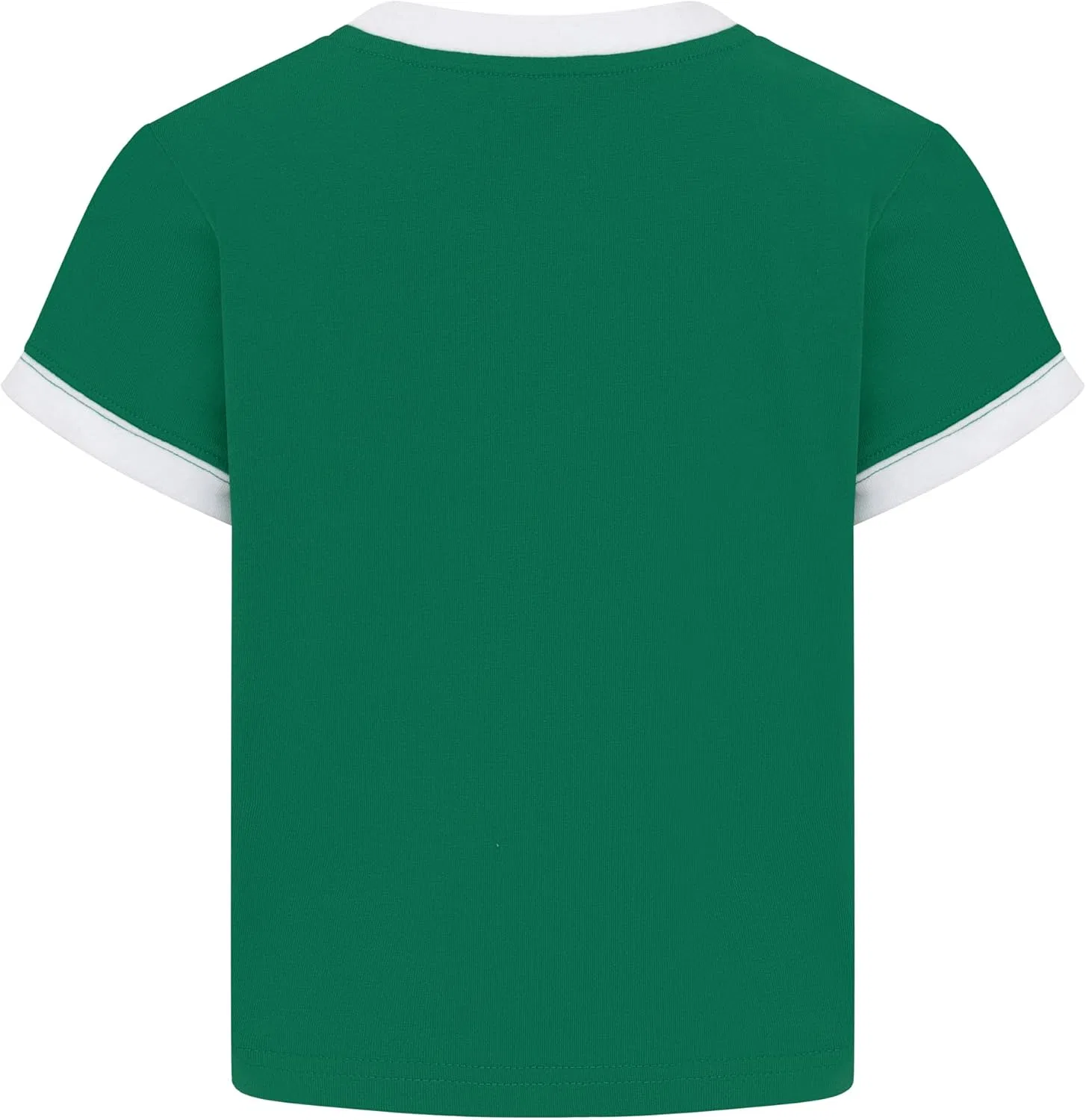 Футболка для девочек Wilson Crest Tee, зелёная — фото 4