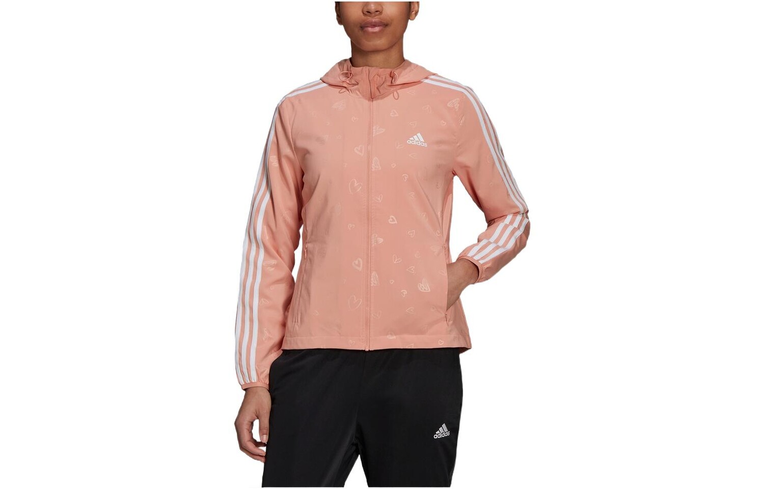 

Куртка женская розовая Adidas