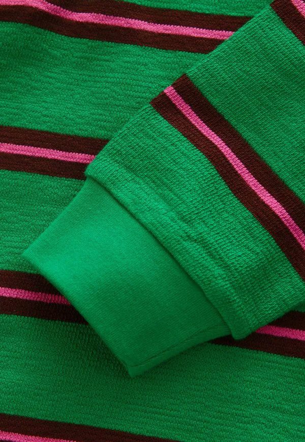 Регбийная рубашка-поло стандартного кроя Next, Green Pink Stripe — фото 3