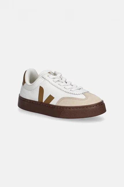 Кроссовки кожаные Small Volley Veja, белый
