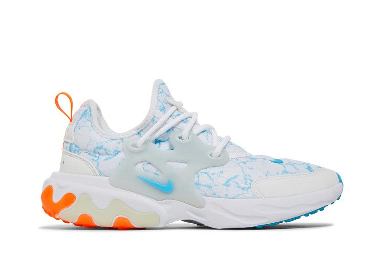 Кроссовки Nike React Presto GS 'Galaxy - White', белый — фото 2