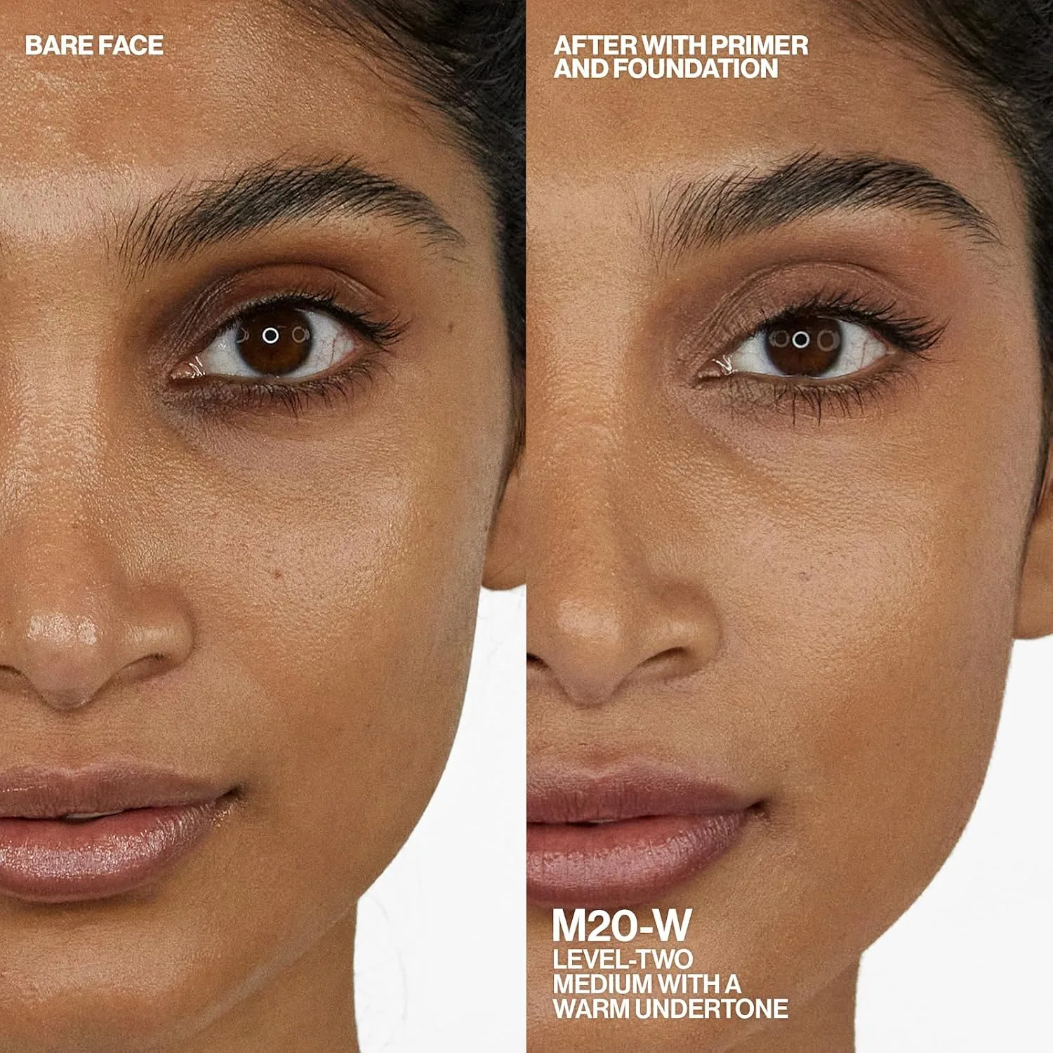 Тональный крем Smashbox Always On Skin-Balancing Foundation | Среднее и плотное покрытие | Гиалуроновая кислота, создающая естественный, «второй слой» макияжа, 30 мл, 18 - M20W (Level-Two Medium with a Warm Undertone) — фото 3