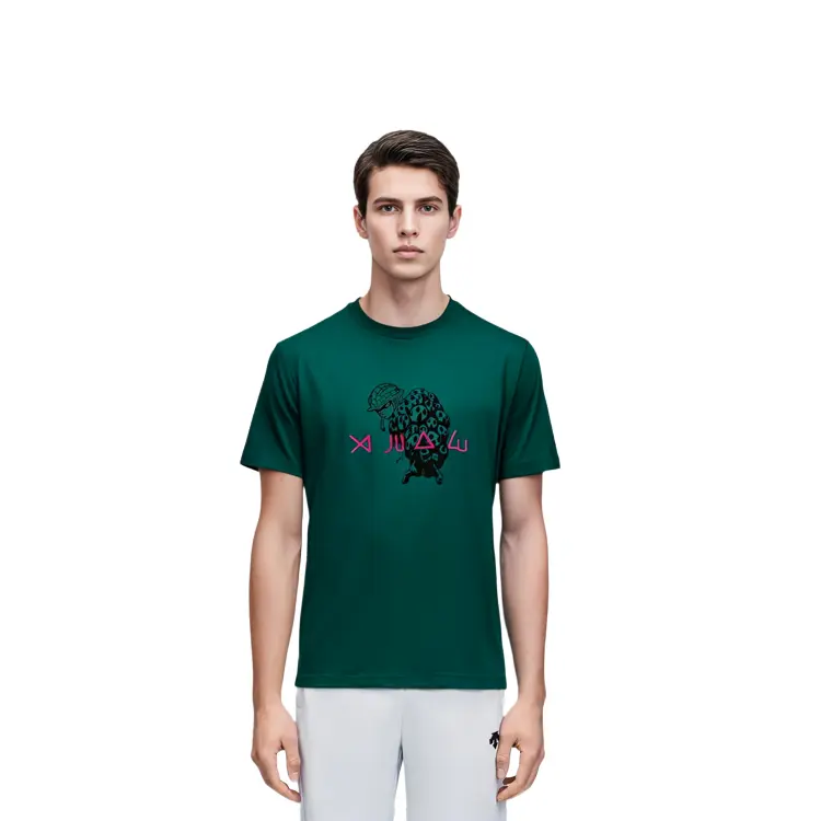 Футболка Hunter X унисекс зеленая Uniqlo, зеленый — фото 4