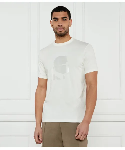 

Футболка Regular fit Karl Lagerfeld, бежевый