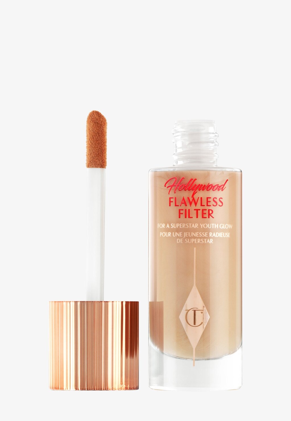 

Тональная основа HOLLYWOOD FILTER Charlotte Tilbury, цвет 4 medium