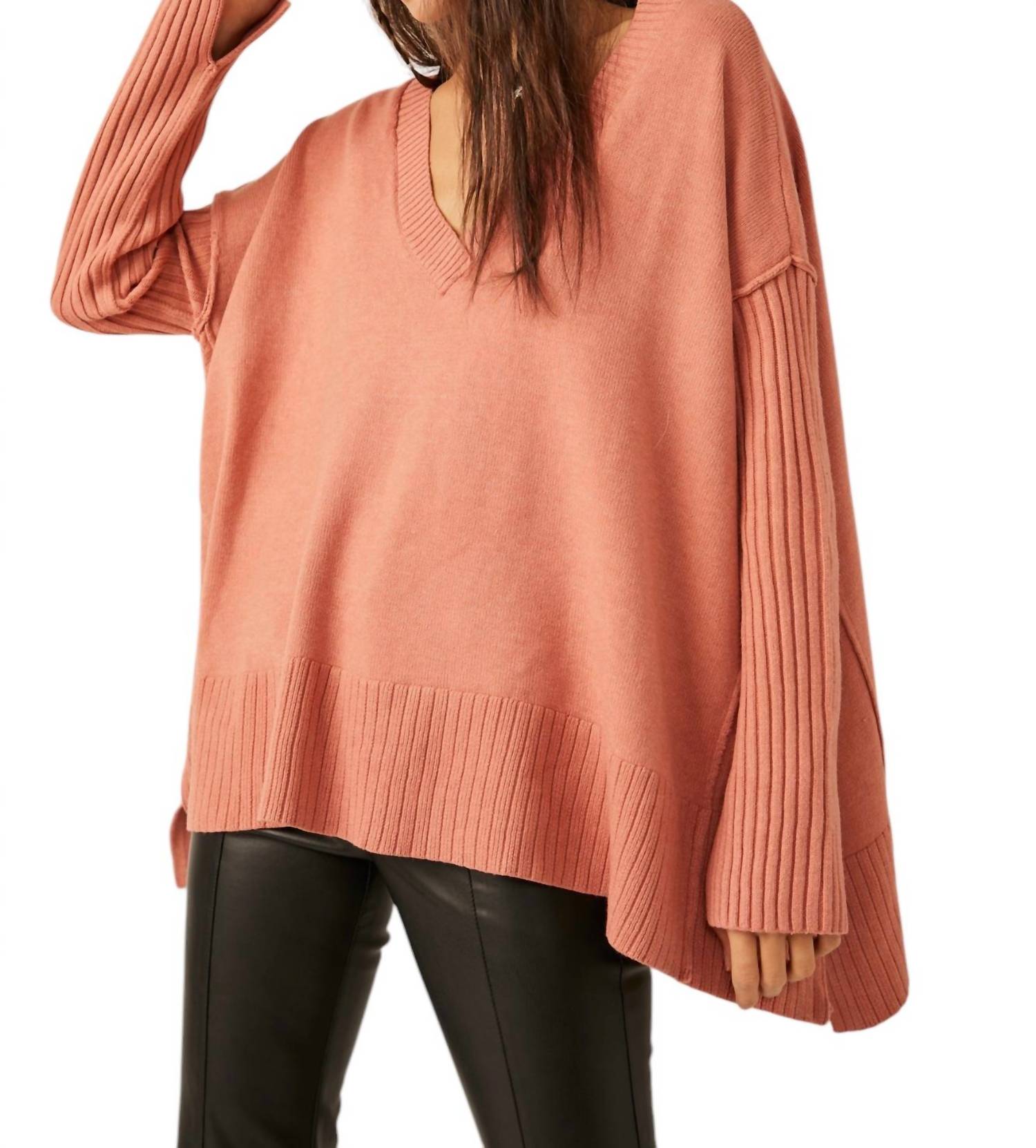 

Туника-топ Orion A Line в цвете Lightest Rose Free People
