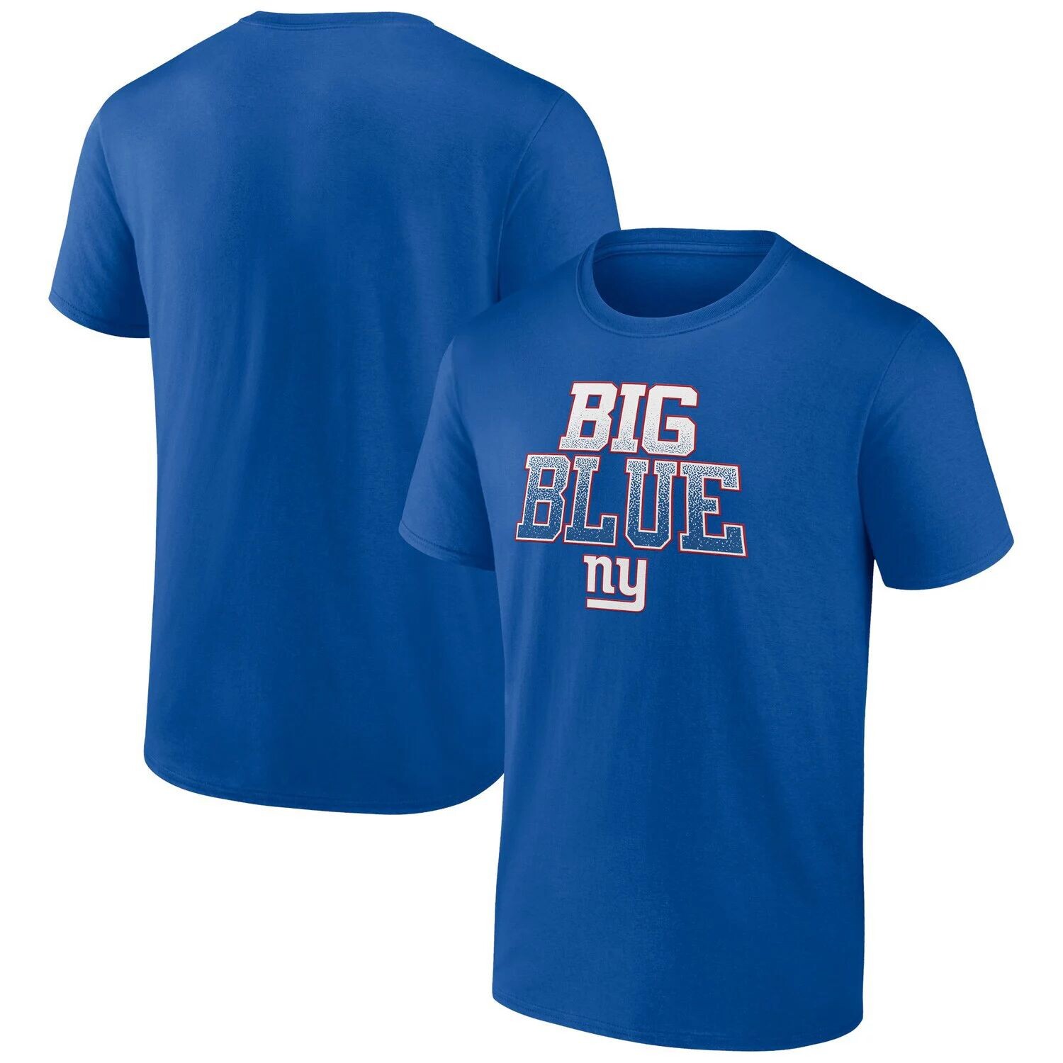 

Мужская футболка Fanatics с логотипом Royal New York Giants Big Blue Heavy Hitter