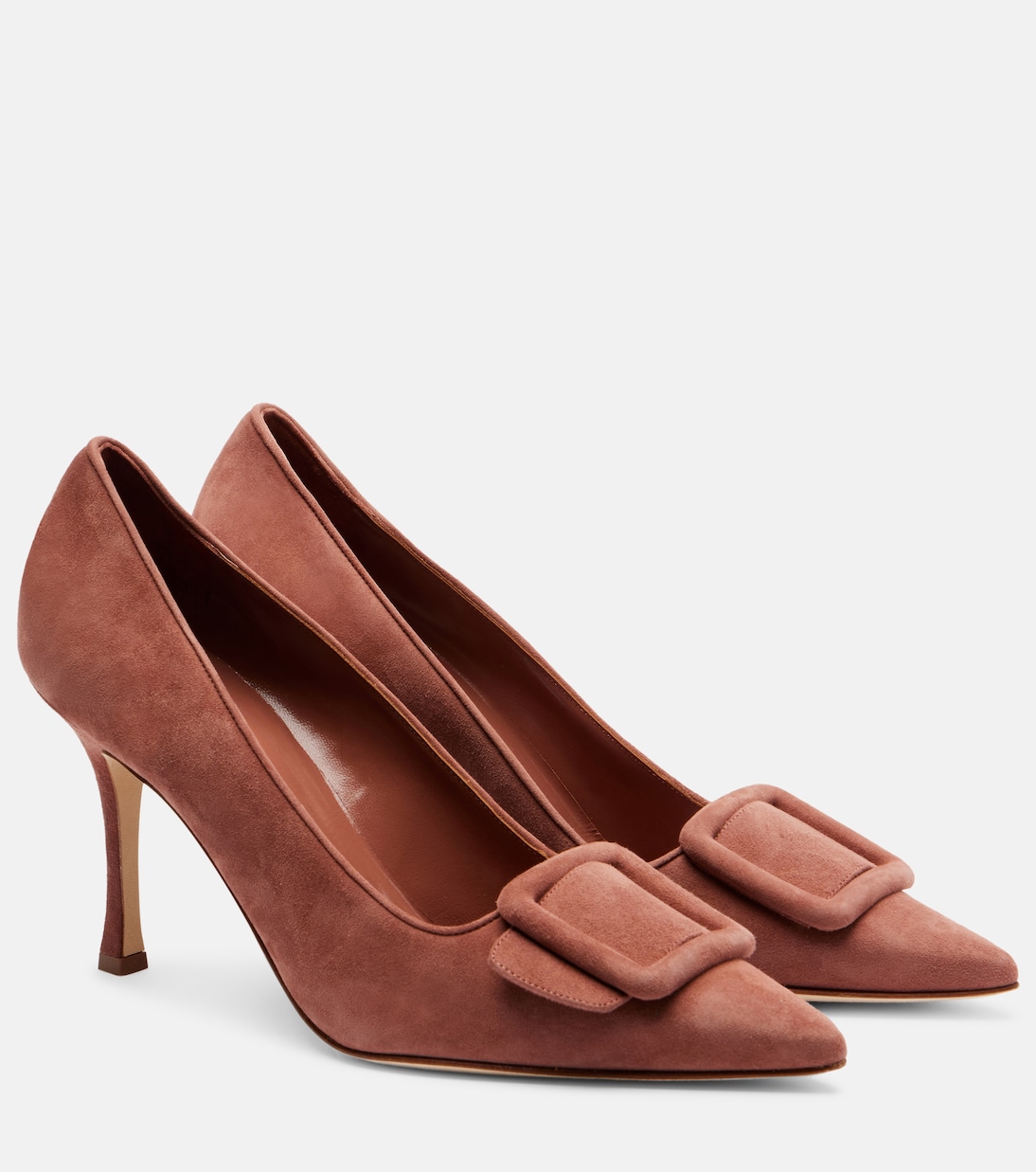 Maysale 90 замшевые лодочки Manolo Blahnik, 2118 MBRW