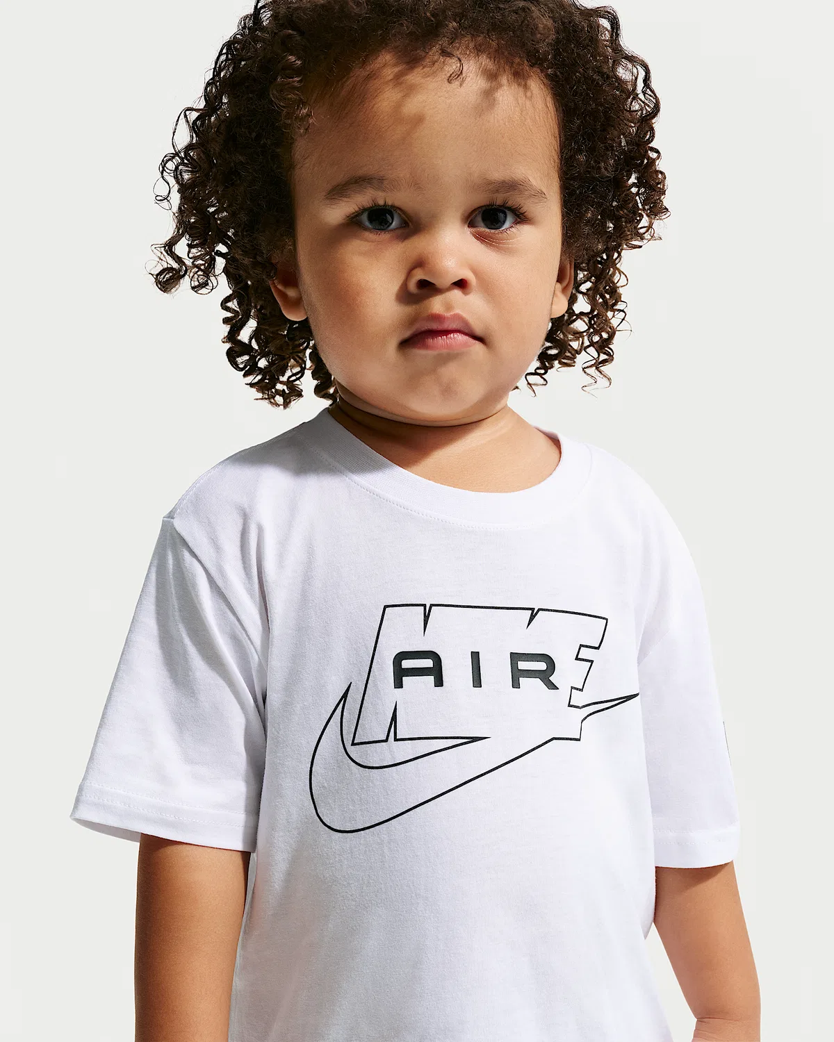 Детский набор из 2 предметов: шорты из французского флиса Nike Air, Black — фото 2