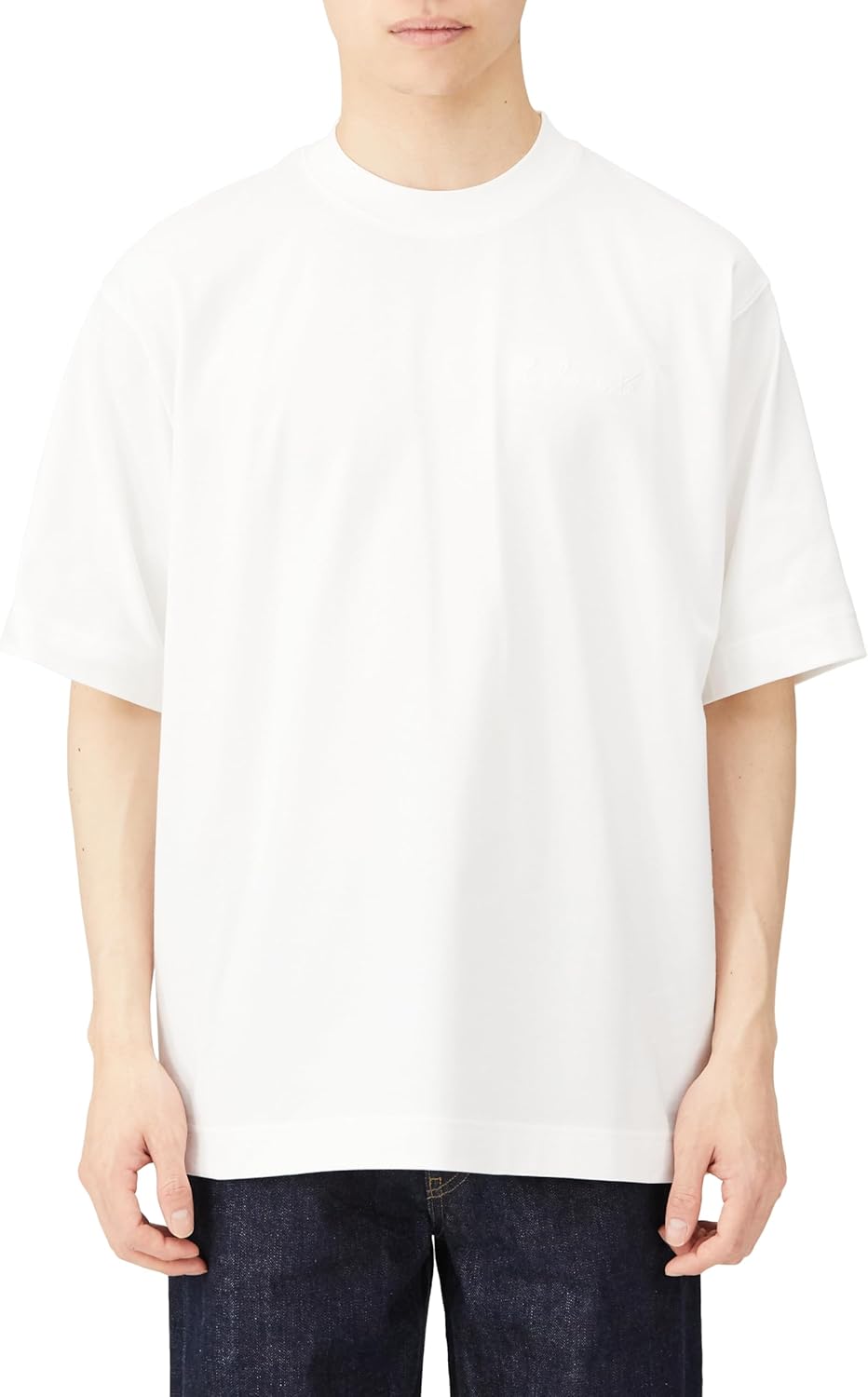 

Мужская футболка Lacoste Signature Stitch Oversized TH7537-99, белый