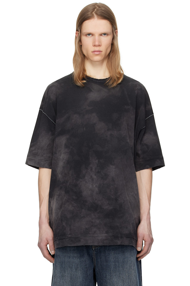 

Футболка с эффектом окрашивания New dyeing over fit Juun.J, черный
