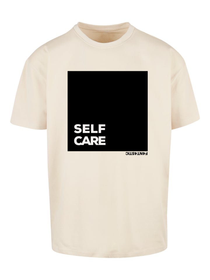 

Футболка большого размера SELF CARE OVERSIZE TEE песочного цвета F4NT4STIC, Бежевый, Футболка большого размера SELF CARE OVERSIZE TEE песочного цвета F4NT4STIC