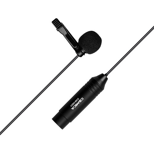 

Всенаправленный петличный микрофон Comica Audio CVM-V02O с разъемом XLR (кабель длиной 6 футов)