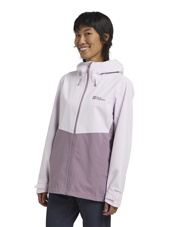 

Куртка софтшелл Weiltal 2L Jack Wolfskin, цвет weiß/lila