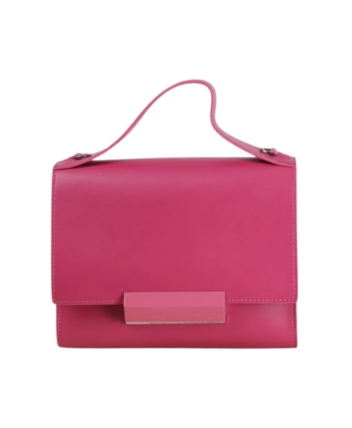

Классическая кожаная сумка через плечо Bouganville Gianni Chiarini, розовый