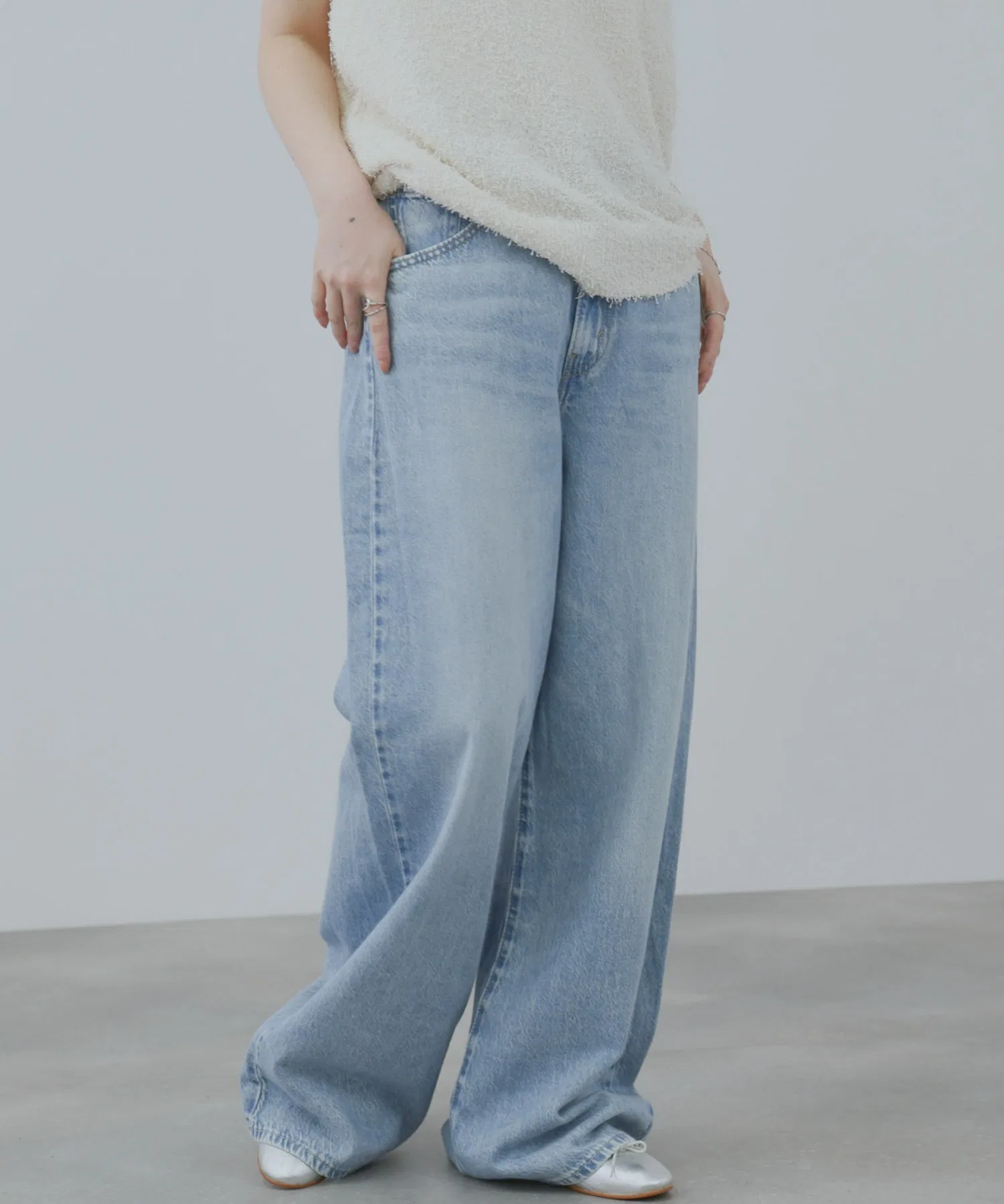 【Levi's®】Женские джинсы с высокой посадкой и завышенной талией CINCH BAGGY — фото 3