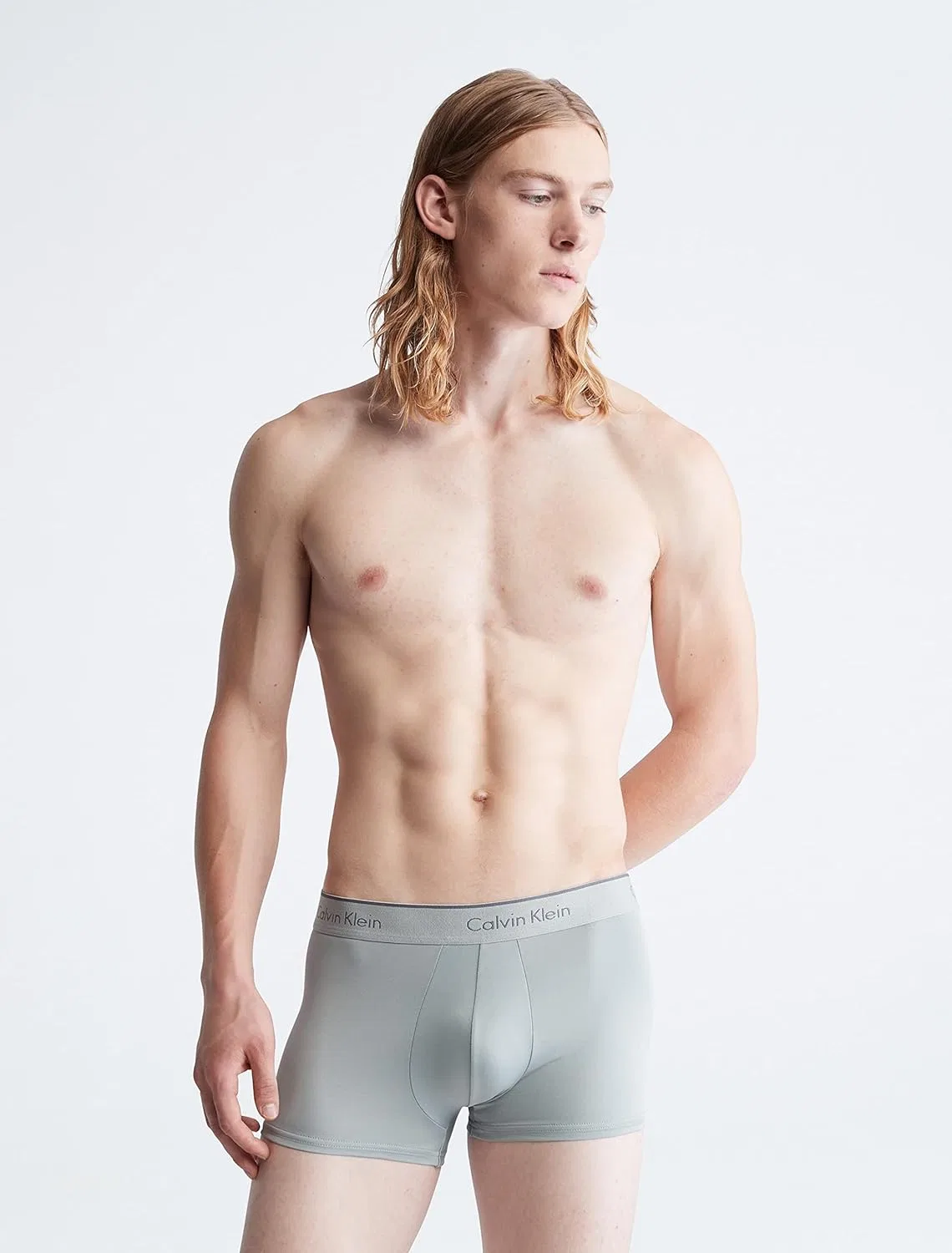 Трусы Calvin Klein, черный, синий, серый, голубой — фото 2
