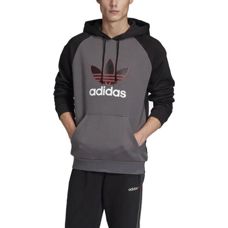 Толстовка мужская темно-серая Adidas Originals, темно-серый — фото 3