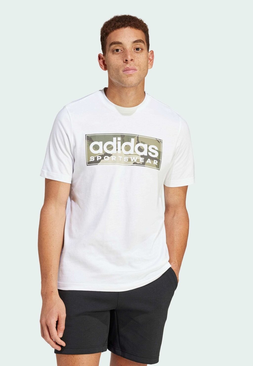 

Футболка с принтом adidas Sportswear, белая, Белый, Футболка с принтом adidas Sportswear, белая