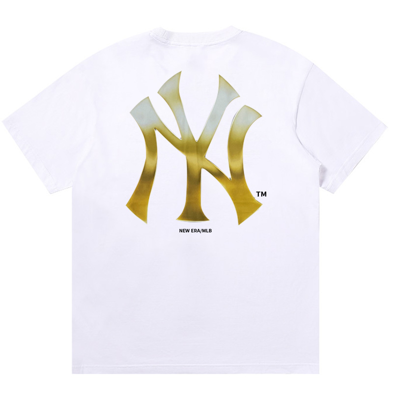 

New Era Футболка SS22 унисекс белая, Белый, New Era Футболка SS22 унисекс белая