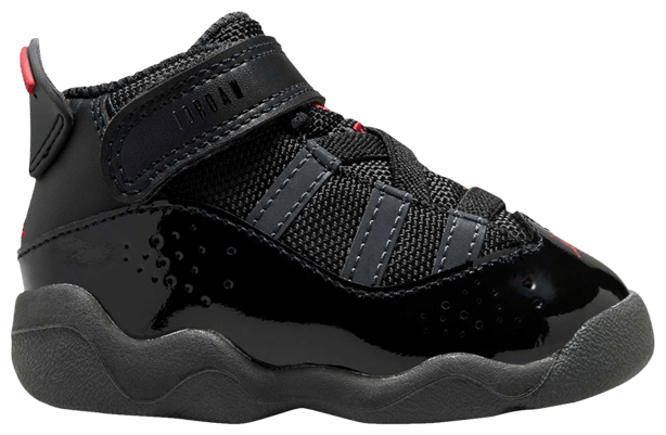 

Кроссовки Air Jordan Jordan 6 Rings TD 'Anthracite Fire Red', черный