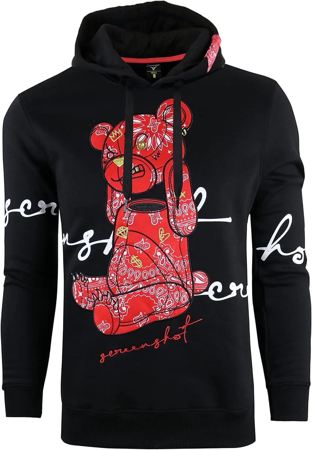 

Толстовка с капюшоном Urban Premium Fleece с вышивкой и гель-принтом SCREENSHOT