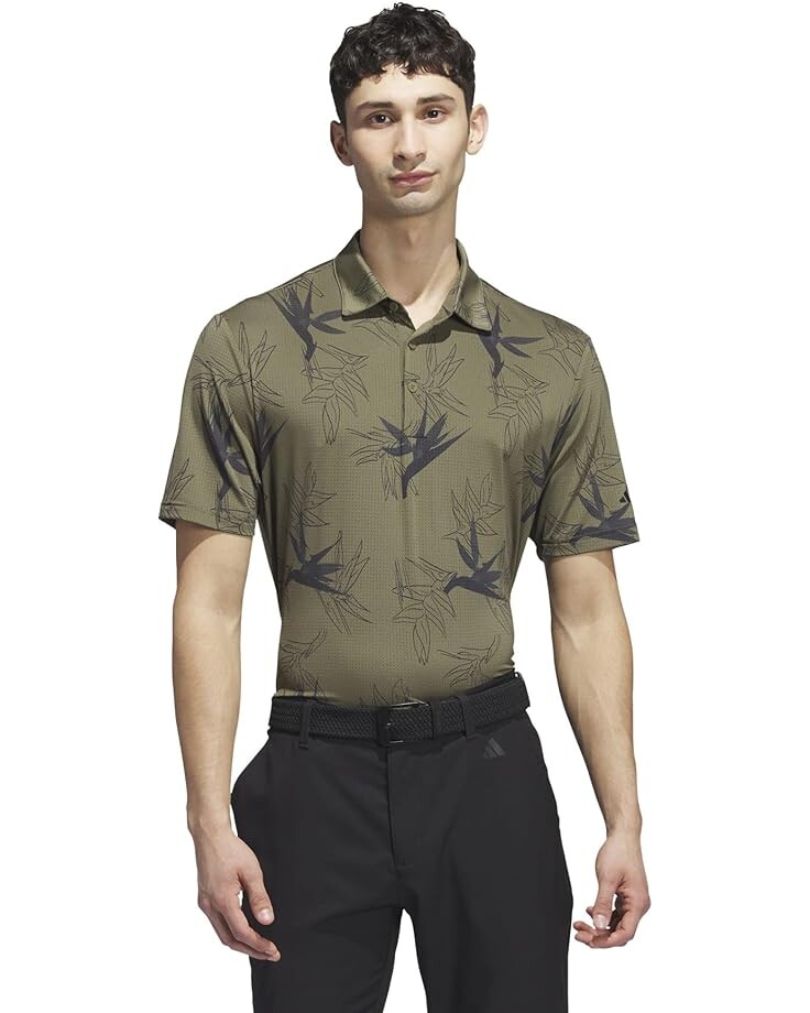 

Поло adidas Golf Oasis Mesh, оливковый, Зеленый, Поло adidas Golf Oasis Mesh, оливковый