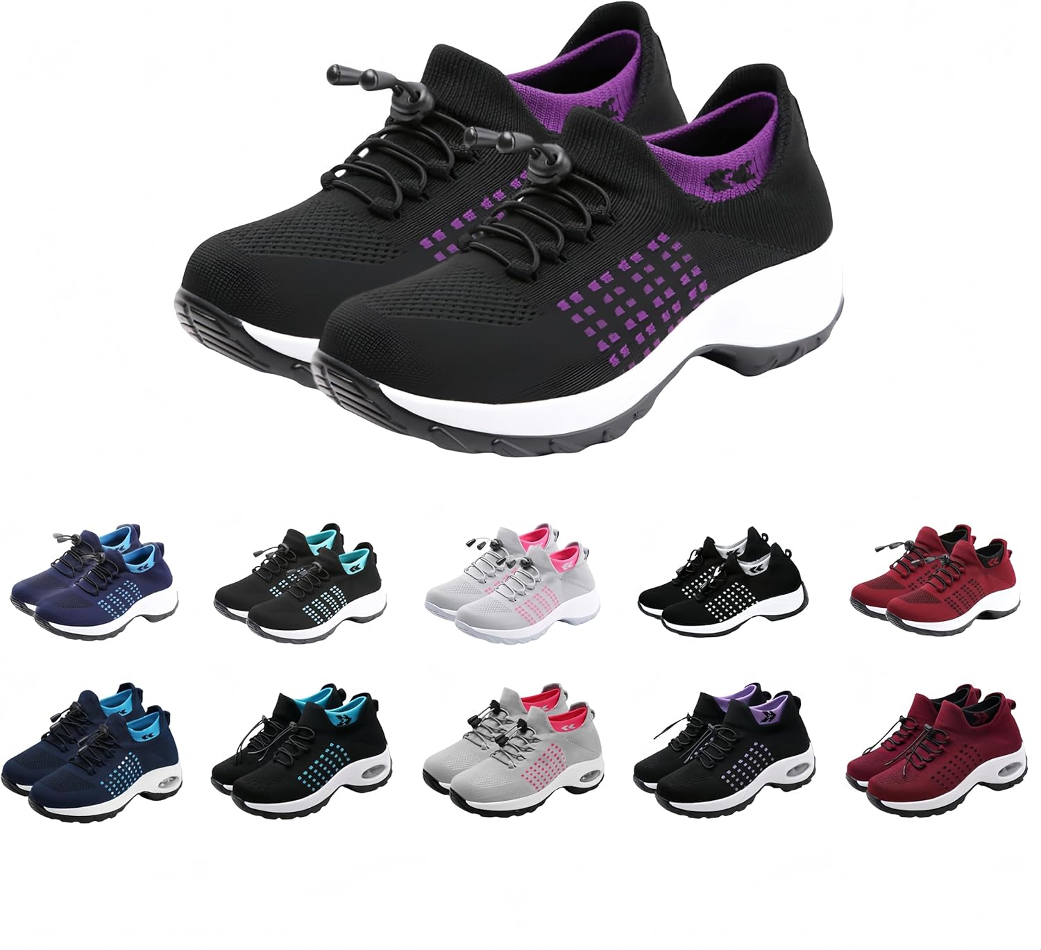 

Комфортная обувь Orthowear для женщин и мужчин, ортопедические кроссовки, дышащие женские прогулочные туфли Mmoneyake, пурпурный