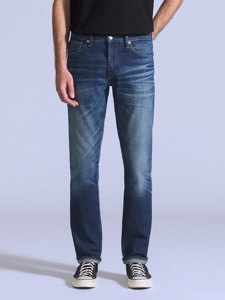 Джинсы BLUETAB 511 Slim Fit, цвет индиго, произведено в Японии Levi's, Medium Indigo - Worn In