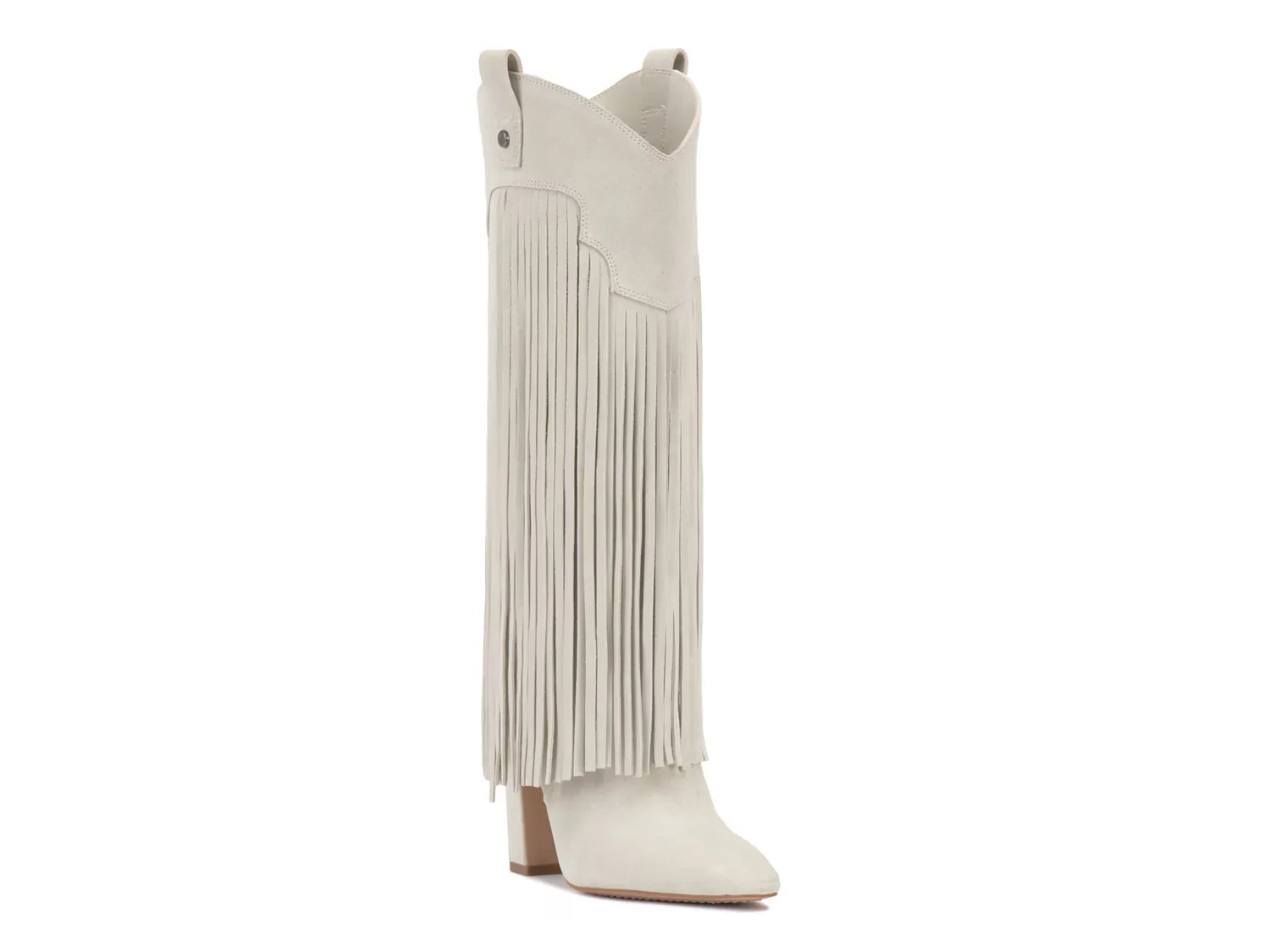 

Сапоги Shela Wide Calf Western Boot Vince Camuto, цвет bone