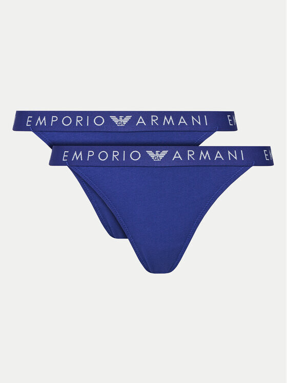 

Набор из 2 стрингов Emporio Armani Underwear, синий