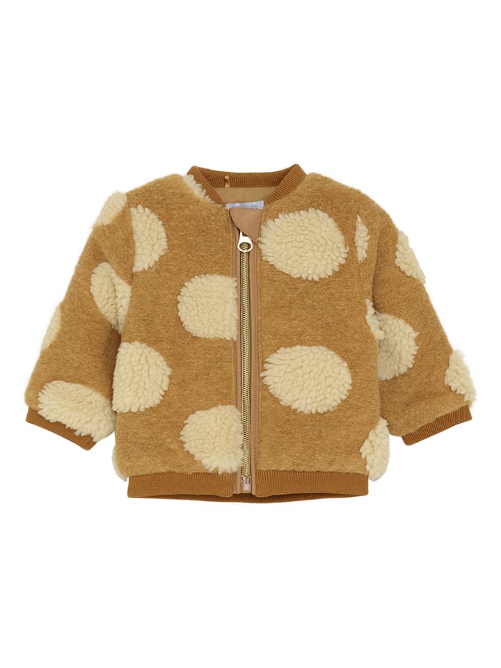 

Noppies Флисовая куртка светло-коричневого/бежевого цвета