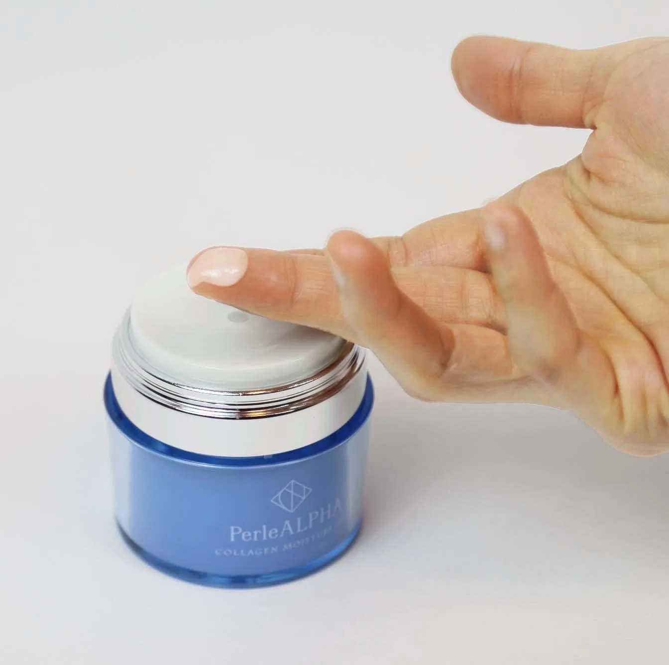 Дневной крем-гель Perlealpha Marine Moisture Gel Cream, набор из 3 шт., белый — фото 3