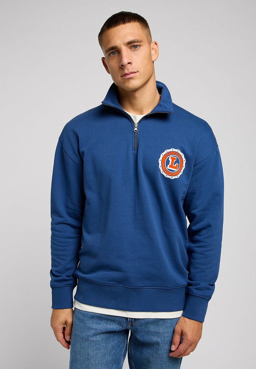 

Толстовка HALF ZIP Lee, цвет midnight navy