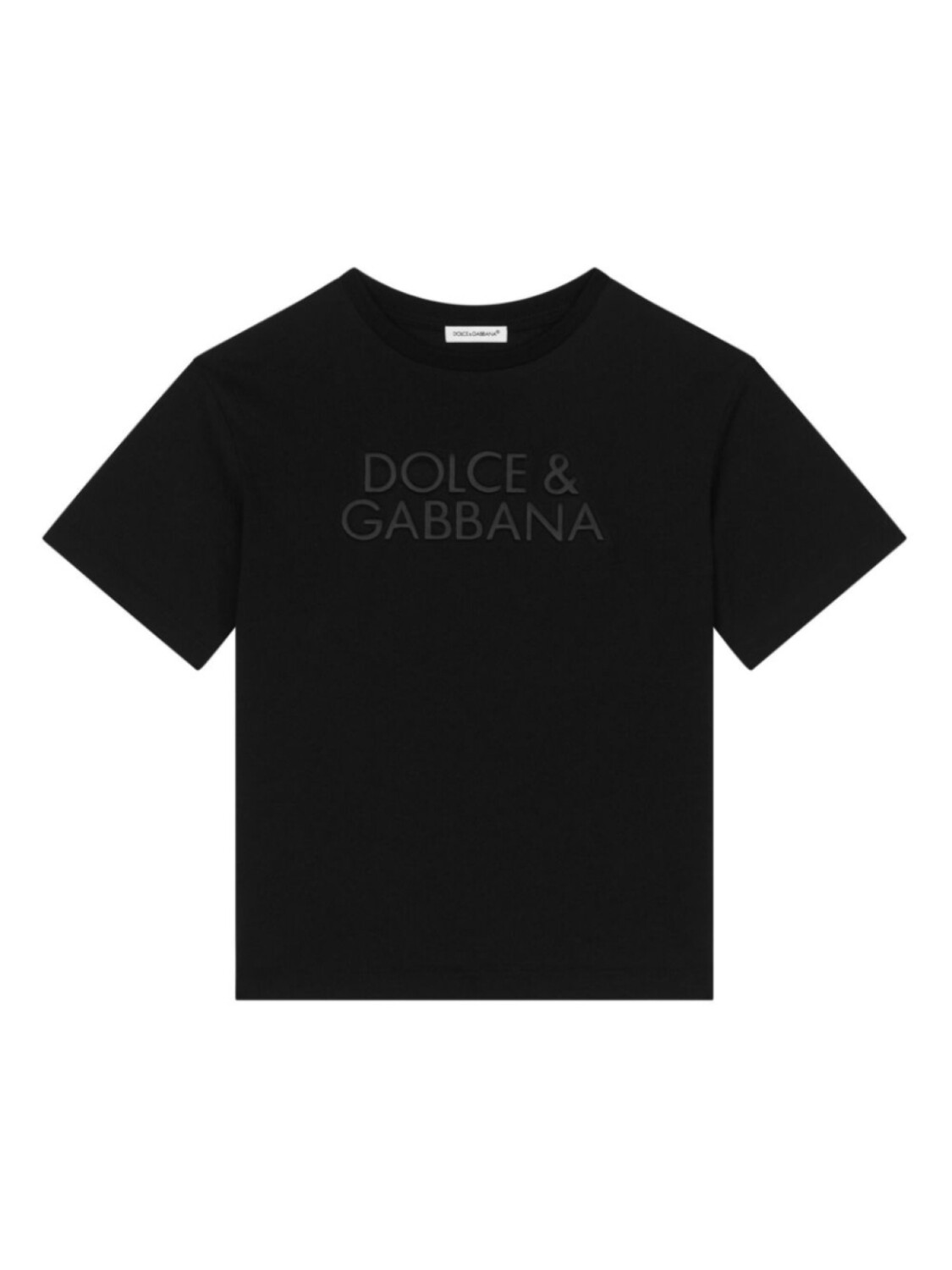 

Dolce & Gabbana Kids футболка с логотипом, черный