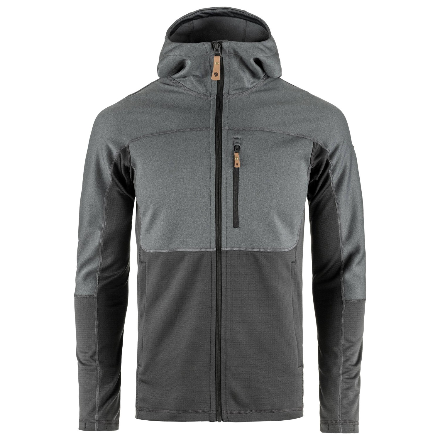 

Флисовая жилетка Fjällräven Abisko Trail Fleece, цвет Iron Grey/Grey